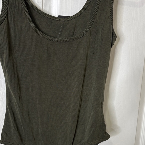 Lulu's Dark Olive Bodysuit - Picture 4 of 4